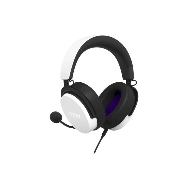 Навушники NZXT Wired Closed Back Headset 40mm White V2 (AP-WCB40-W2) - изображение 1
