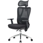 Крісло офісне OfficePro Aero OC490B Black - зменшене зображення 4