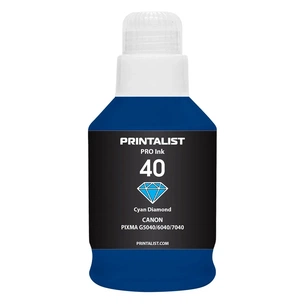 Чорнило Printalist Canon GI-40 для G5040/G6040 190г Cyan (PL40C) picture 1