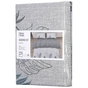 Постільна білизна Ardesto Gloria сатин листя сірий євро 200х220 (ART2022LR) - зменшене зображення 8