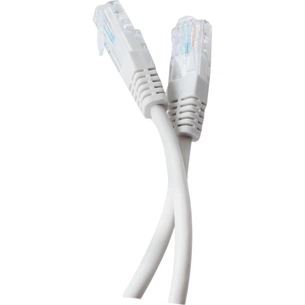 Патч-корд литий Tecro UTP-RJ45-0200, RJ45, Cat.5e, 2m, сірий зображення 1