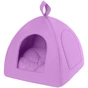 Будиночок для тварин Teremok XXS 35х35х35 см фіолетовий (41099) - зменшене зображення 1