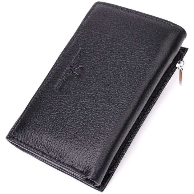 Гаманець ST Leather Шкіряний Чорний (22488) - зображення 1