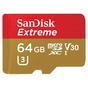 Карта пам'яті SanDisk 64GB microSDXC Class10 UHS-I V30 4K Extreme Action (SDSQXVF-064G-GN6AA) - зменшене зображення 3