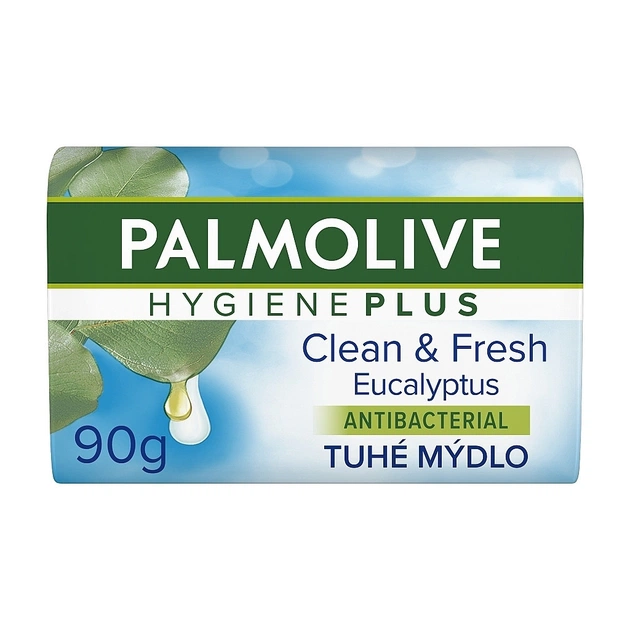 Тверде мило Palmolive Hygiene Plus Eucalyptus Antibacterial 90 г (8718951392472) - зображення 1