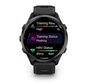 Смарт-часы Garmin Forerunner 970 Black Carbon Gray DLC Titanium with Black/Translucent Whitestone Silicone with Slate Buckle (010-02969-60) - уменьшенное изображение 6