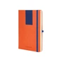Книга записна Optima А5 COMBI-5, тверда обкладинка, гумка, лінія (O20125-05) - зменшене зображення 1