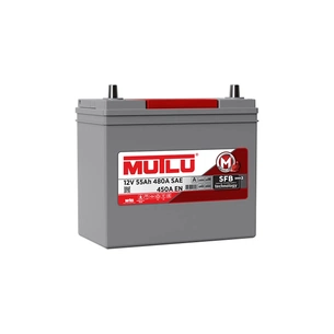 Акумулятор автомобільний MUTLU 6СТ-55 (0) Asia SFB B24.55.045.E зображення 1