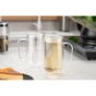 Набір чашок Ardesto BHR 400 мл 2 шт прозорий (AR2640BHR) - зменшене зображення 5