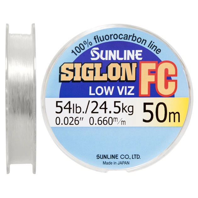 Флюорокарбон Sunline Siglon FC 50m 0.660мм 24.5кг повідковий (1658.01.51) - зображення 1
