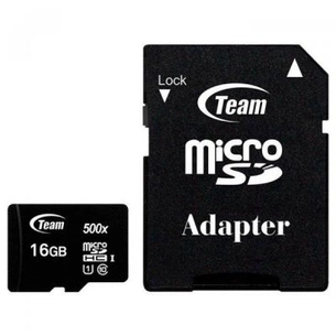 Карта пам'яті Team 16GB microSD class 10 UHS-I (TUSDH16GCL10U03) зображення 1