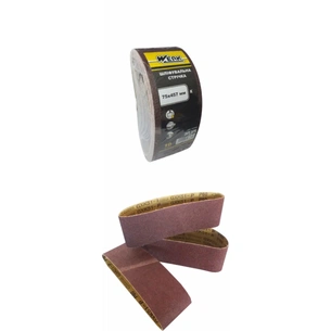 Наждачний папір Werk стрічка - 75х457мм, к120, н-р 10шт (36693) зображення 1