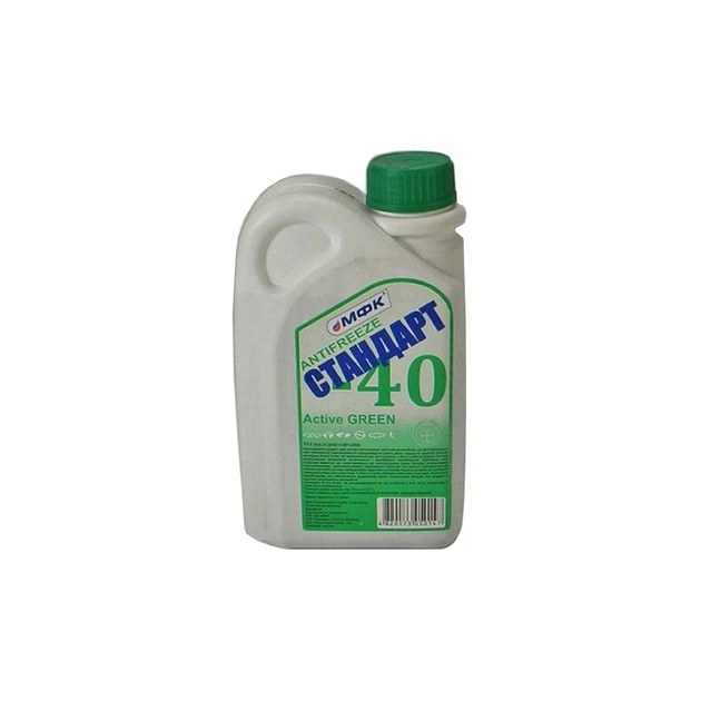 Антифриз МФК "Active Green -40" (-32C) ТМ "Стандарт" ПЕ кан 0.97 кг (43192) - зображення 1