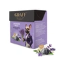 Чай Graff Lavender Walk Чорний з ароматом бергамоту та лаванди 20 пірамідок по 1.8 г (4820279611129) - зменшене зображення 1