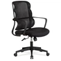 Офісне крісло Mealux Easy Lite Black (HF-L14 F/B) - зменшене зображення 1