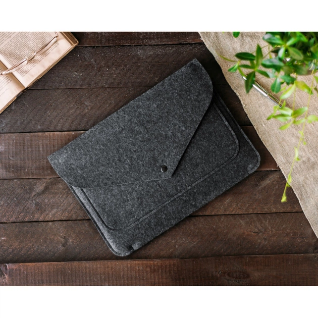 Чохол до ноутбука Gmakin 14 Macbook Pro, Dark Gray (GM62-14) - picture 5
