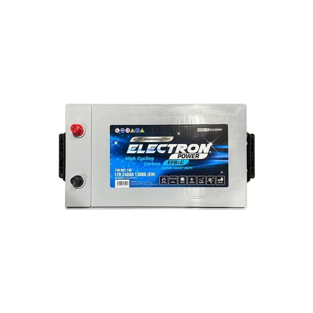 Аккумулятор автомобильный ELECTRON TRUCK SHD SMF EFB 240Ah бокова(+/-) (1300EN) (740002130) - изображение 3