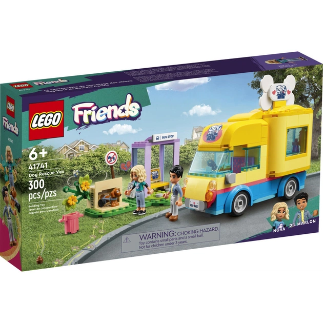 Конструктор LEGO Friends Фургон для порятунку собак 300 деталей (41741) - зображення 1