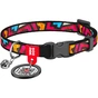 Нашийник для тварин WAUDOG Графіті з QR паспортом XS 20-30 см (5277) - уменьшенное изображение 1