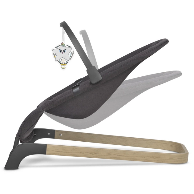 Крісло-гойдалка Lionelo шезлонг June grey stone (LO-JUNE GREY STONE) - picture 5