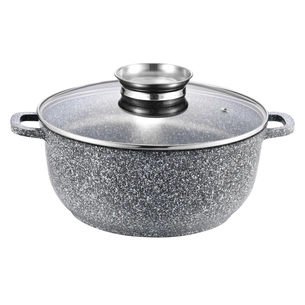 Каструля Gusto покриття Ceramic Snow 3,2 л (GT-2604-22) зображення 1