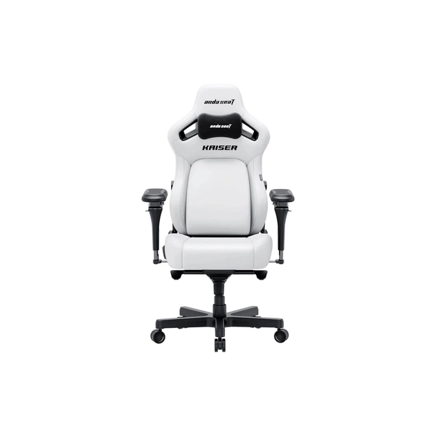 Крісло ігрове Anda Seat Kaiser 4 V2 PVC Size XL White (AD12YDDC-XLL-20-W-PV/C-03) - зображення 1