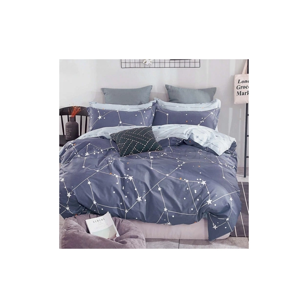 Постільна білизна MirSon Бязь 17-0033 Carlos 143x210х2 - Сімейна (2200001402225) - изображение 1