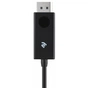 Кабель мультимедійний Type-C to DisplayPort (AM/AM), 1m, black 2E (2E-W1402) - зменшене зображення 2