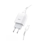 Зарядний пристрій HOCO C72A Glorious USB + cable Lightning 10.5W White (6931474712998) - зменшене зображення 4