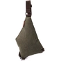 Сумка Vintage Через плече для чоловіків з текстилю Оливкова (22197) - зменшене зображення 2