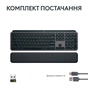 Клавіатура Logitech MX Keys S Plus Palmrest Wireless UA Graphite (920-011589) - зменшене зображення 9