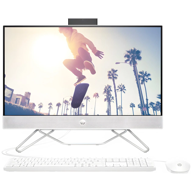 Комп'ютер HP 24-cb1000ua AiO / i3-1215U, 16, 512, WiFi, Cam, K&M (AE0P3EA) - зображення 1