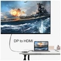 Перехідник DisplayPort Male to HDMI 4K Ultra HD Female ST-Lab (U-996-4K) - уменьшенное изображение 7