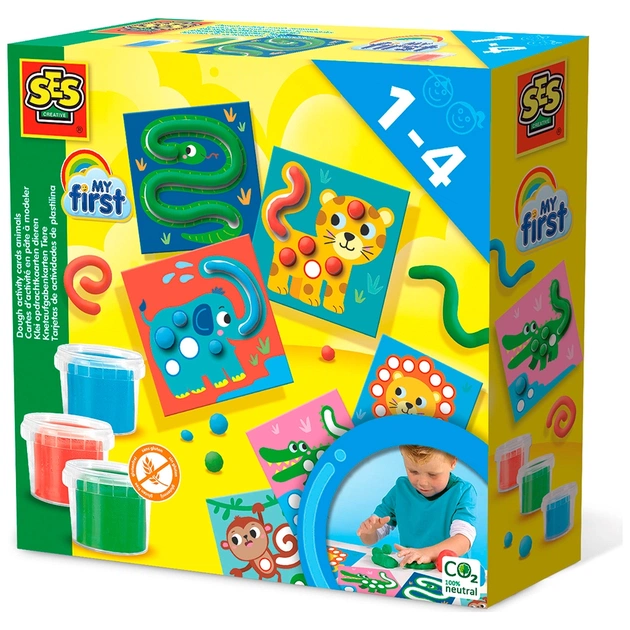 Набор для творчества Ses Creative My First Забавные животные (14435S) - изображение 1
