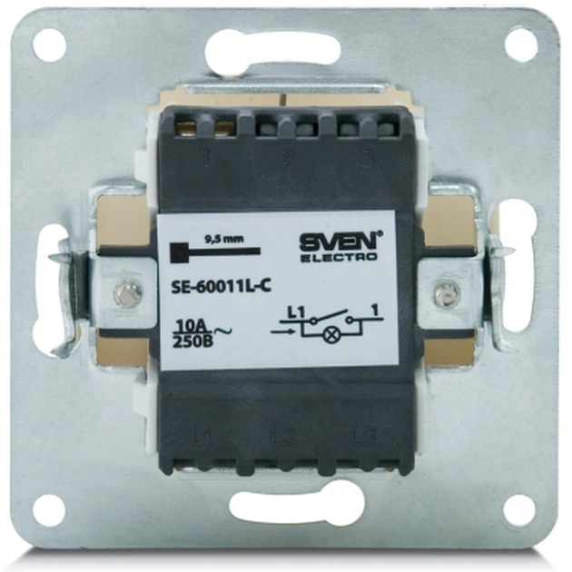 Вимикач Sven SE-60011L-C cream (7100034) - зображення 4