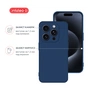 Чохол до мобільного телефона Intaleo SoftShell Apple iPhone 16 Pro Max Blue (1283126609329) - зменшене зображення 3