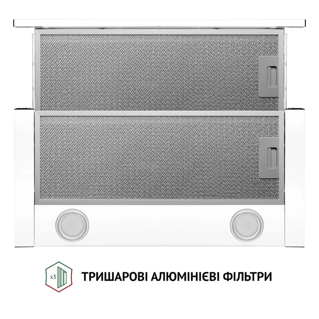 Витяжка Perfelli TL 6212 WH 700 LED - picture 9