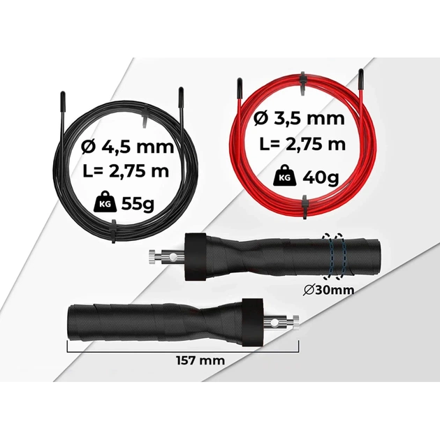 Скакалка Power System PS-4079 швидкісна (4079BR-0) - picture 7