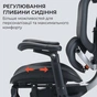 Крісло офісне Sihoo Doro C500 V2 Ultra Black з підставкою для ніг (C500-V2-B101-JT) - зменшене зображення 12