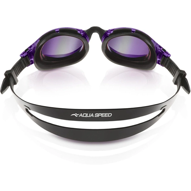 Окуляри для плавання Aqua Speed Triton 2.0 Mirror 283-09 60415 чорний, бузковий OSFM (5905718604159) - picture 2
