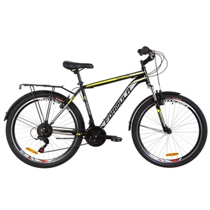 Велосипед Formula 26" MAGNUM AM Vbr рама-19" 2019 чорно-жовтий з багажником (OPS-FR-26-310) зображення 1