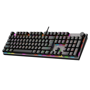 Клавіатура Meetion MK009 RD USB Type-C Black (MT-MK009RD-A-RUA) зображення 1