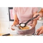 Ложка поварская KitchenAid Classic для сервірування з прорізами 34 см сірий (KHA004OHCHGG) - уменьшенное изображение 3