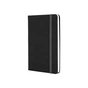 Книга записная Optima А5 SQUARE, твердая обложка, резинка, белый блок клетка, черный (O27100-01) - уменьшенное изображение 1