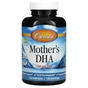 Жирные кислоты Carlson DHA для беременных и кормящих матерей, 500 мг, Mother's DHA, (CAR-01561) - уменьшенное изображение 1