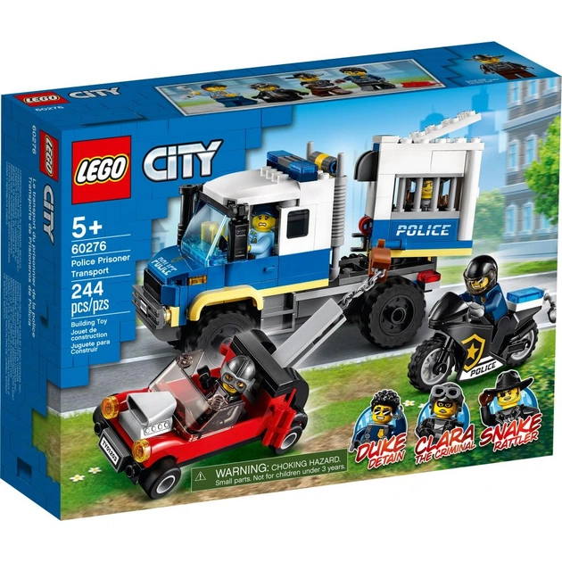 Конструктор LEGO City Police Поліцейська машина (60276) - зображення 1