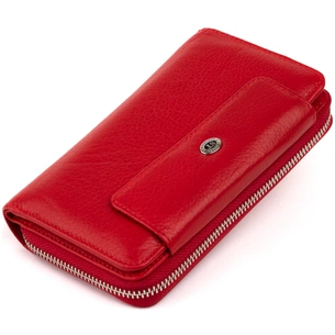 Гаманець ST Leather Зі шкіри Червоний (19343) изображение 1