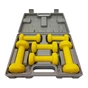 Гантельный набор Fitpaddy 2 pieces of 0.5 kg + 2 pieces of 1 kg + 2 pieces of 1.5 kg (DBKIT6YL) - уменьшенное изображение 1