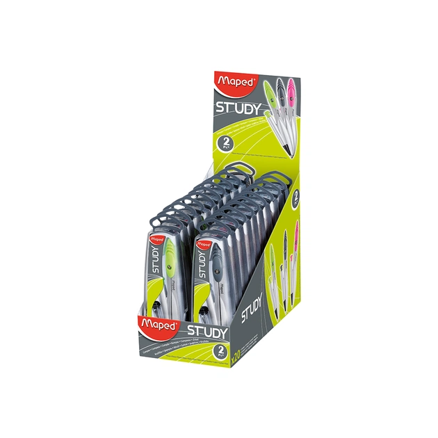 Циркуль Maped металевий STUDY з механічним олівцем асорті (MP.119430) - изображение 4
