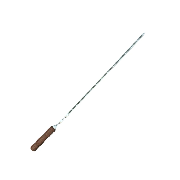 Шампур Metalzavod 740х12х3мм темний (SHMP-DR-740x12x3-DK) - зображення 1